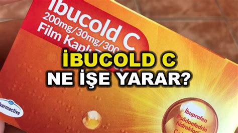 ibucold c ne işe yarar